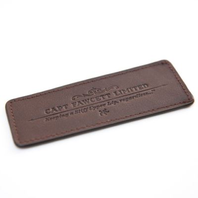CAPTAIN FAWCETT Folding Pocket Beard Comb with Leather Case
